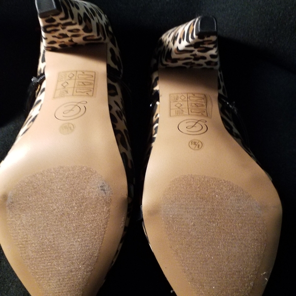 Leopard print slide in shoes - Picture 3 of 8
